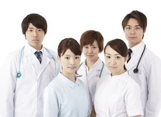 医療イメージ,5人