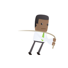 modern and stylish web character