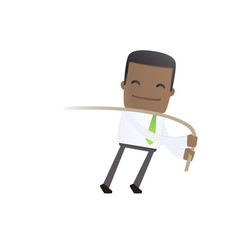 modern and stylish web character