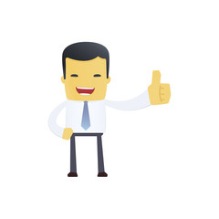 modern and stylish web character