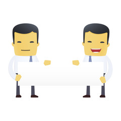 modern and stylish web character