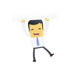 modern and stylish web character