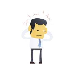 modern and stylish web character