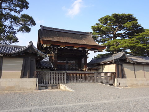 京都御所　建礼門