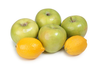 Apple and lemon