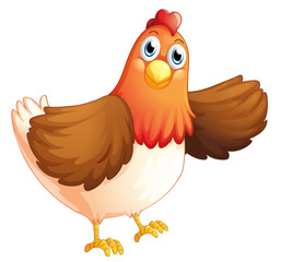 A fat hen