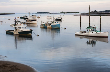 Fototapeta na wymiar Maine łodzie