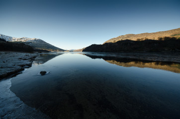 Fototapeta na wymiar Lake Lubhair, Crianlarich, Highlands, Ecosse.