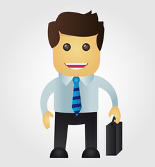 Business man cartoon
