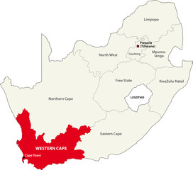 Obraz premium South Africa Western Cape