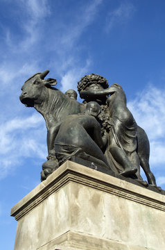 Catalunya square in Barcelona