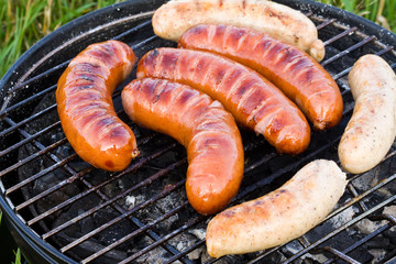 Barbecue sausages