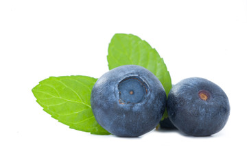 Blueberries isolated_II
