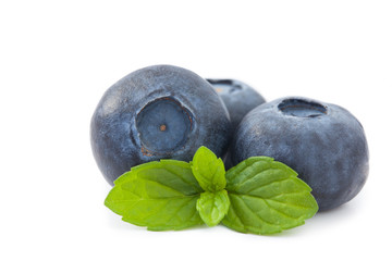 Blueberries isolated_IV