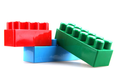 plastic building blocks