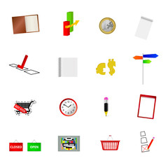 stuff vector illustration