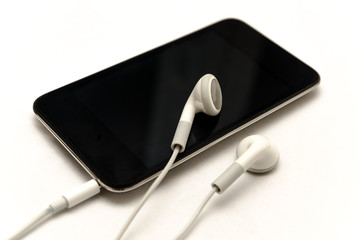 Mobile Phone With Headphones