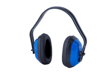 Ear protection defenders.Isolated.