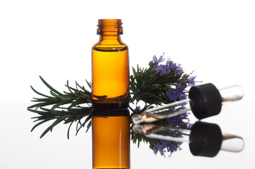 Essential oil with rosemary