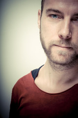 Obraz premium vintage portrait of fashion guy