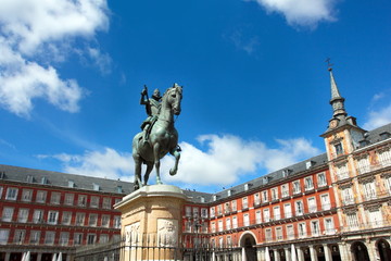 Plaza Mayor, Madrid © Manuel