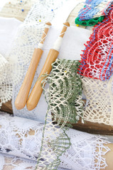 bobbin lace handmade work