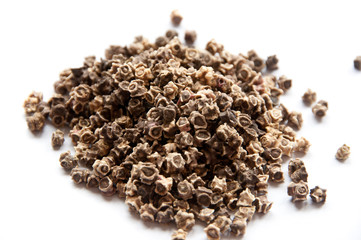 Pile of Swiss chard seeds