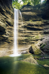 Time exposure waterfall