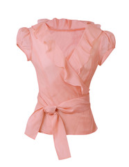 pink blouse