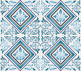 ottoman seamless pattern design