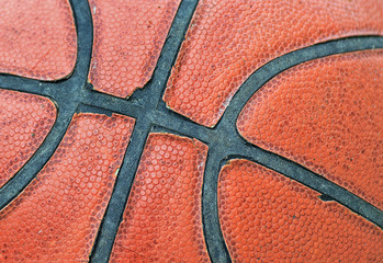 Obraz premium old basketball