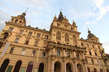 Fototapeta na wymiar Ratusz w Grazu