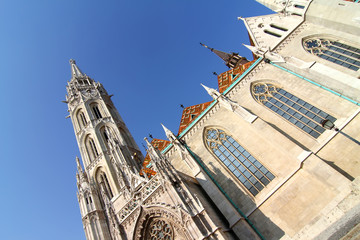 Naklejka premium Matthiaskirche in Budapest