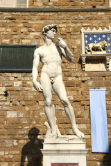 Obraz premium Statue in Florenz