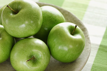 green apples