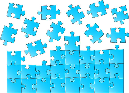 noch nicht ganz fertiges Puzzel