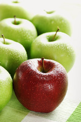 Red and Green Apples