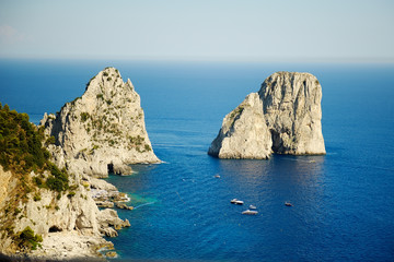 Fototapeta premium Faraglioni Rock Formations