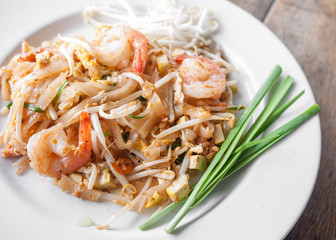 Pad Thai, stir-fried rice noodles