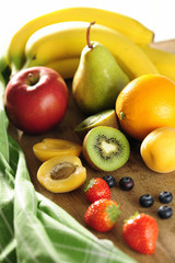 Naklejka na ściany i meble Different sorts of Fruits