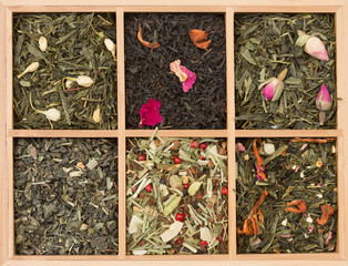 Arrangement of tea
