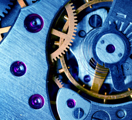 metal clock mechanism