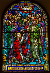 Obrazy na Plexi  Jezus i jego uczniowie