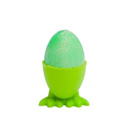 Dapple green Easter egg