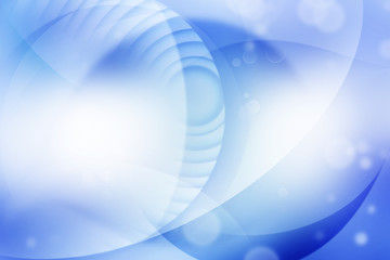 Abstract blue and white geometric shapes background