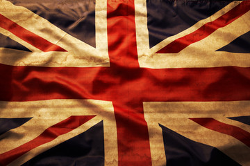 Union Jack British flag - obrazy, fototapety, plakaty