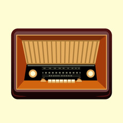 vintage radio receiver