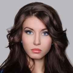 Fototapeta premium Glamor portrait of a beautiful woman