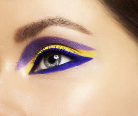 Naklejka premium Eye Makeup