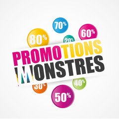 promotions monstres